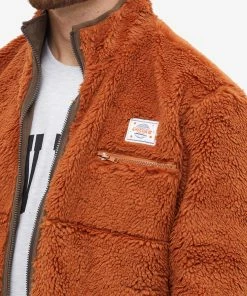 Checks Downtown Reversible Nylon Fleece Jacket -Outlet Sweaters Store 10 08 2022 jd cd rvflc tfc 13