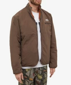 Checks Downtown Reversible Nylon Fleece Jacket -Outlet Sweaters Store 10 08 2022 jd cd rvflc tfc 9