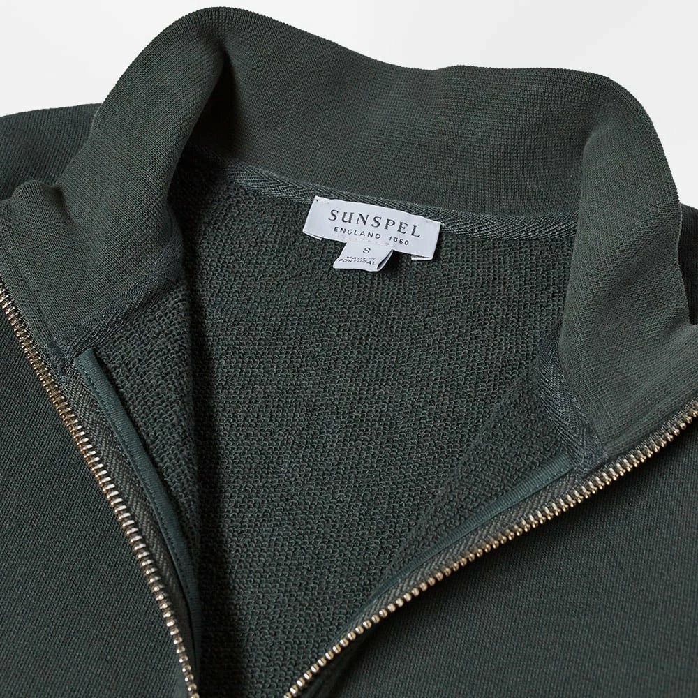 Sunspel Quarter Zip Knit 2 Sunspel Quarter Zip Knit - Image 2
