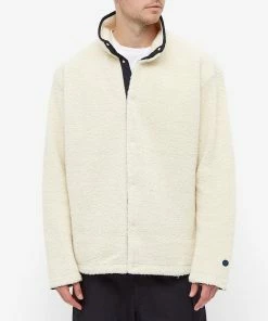 Nanamica Fleece Jacket -Outlet Sweaters Store 10 09 2021 SUHF195 NA 4 1