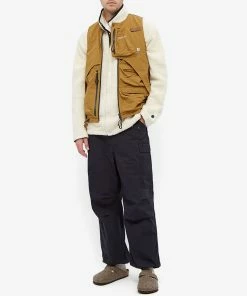 Nanamica Fleece Jacket -Outlet Sweaters Store 10 09 2021 SUHF195 NA m6 1