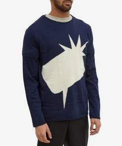 Comme Des Garçons SHIRT ExPression Bubble Crew Neck Knit -Outlet Sweaters Store 11 02 2022 TH FI N001 051 2 3 1