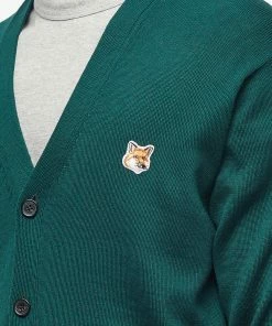 Maison Kitsune Fox Head Patch Classic Cardigan 9 Maison Kitsune Fox Head Patch Classic Cardigan -Outlet Sweaters Store 11 08 2022 JD JM00505KT1036 P370 10 1