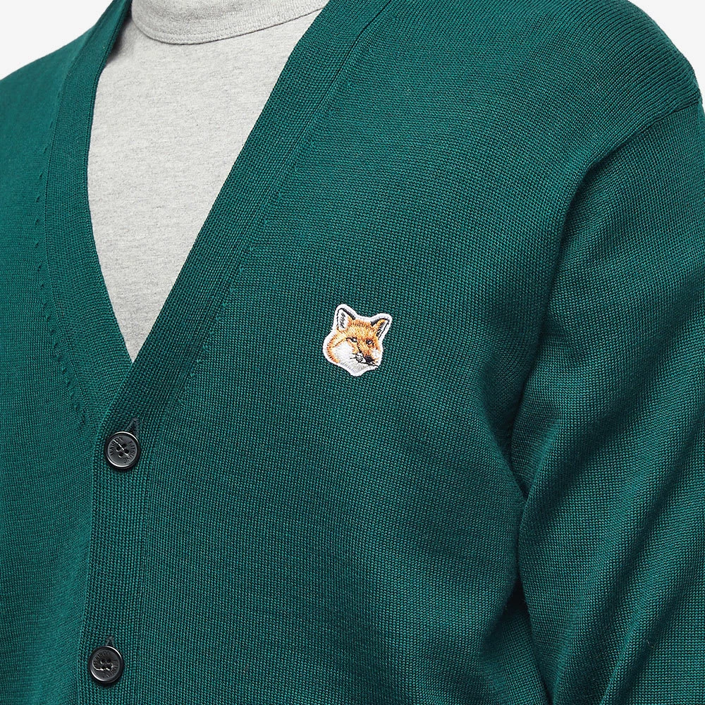 Maison Kitsune Fox Head Patch Classic Cardigan 5 Maison Kitsune Fox Head Patch Classic Cardigan - Image 5