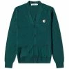 Maison Kitsune Fox Head Patch Classic Cardigan