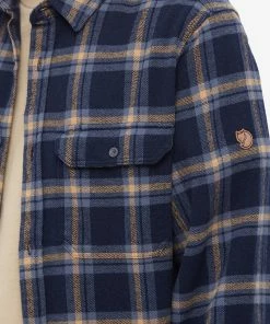 FJÄLLRÄVEN Fjällräven Övik Heavy Flannel Shirt -Outlet Sweaters Store 11 10 2 22 ec 82978 555 232 10