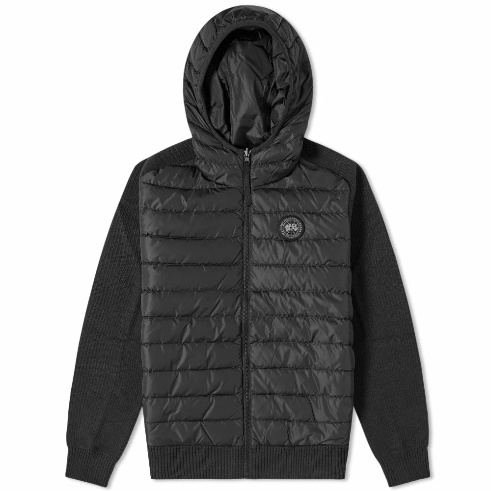 Canada Goose Black Label Hybridge Knit Reversible Hoody 1 Canada Goose Black Label Hybridge Knit Reversible Hoody