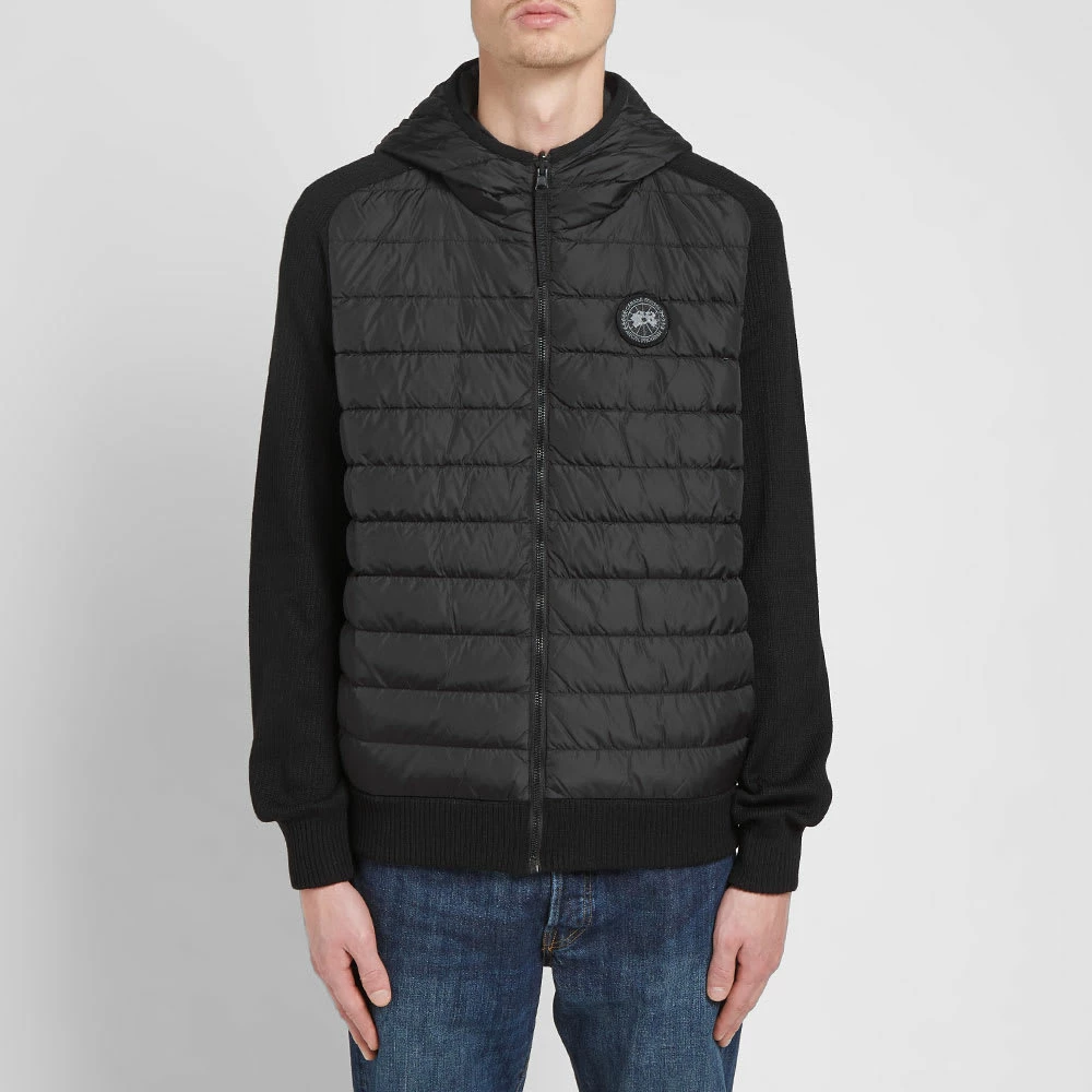 Canada Goose Black Label Hybridge Knit Reversible Hoody 3 Canada Goose Black Label Hybridge Knit Reversible Hoody - Image 3