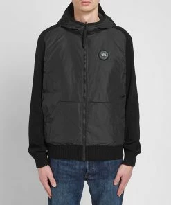 Canada Goose Black Label Hybridge Knit Reversible Hoody 10 Canada Goose Black Label Hybridge Knit Reversible Hoody -Outlet Sweaters Store 11 10 2019 canadagoose blacklabelhybridgeknitreversiblehoody black 6993mb 61 gh m2