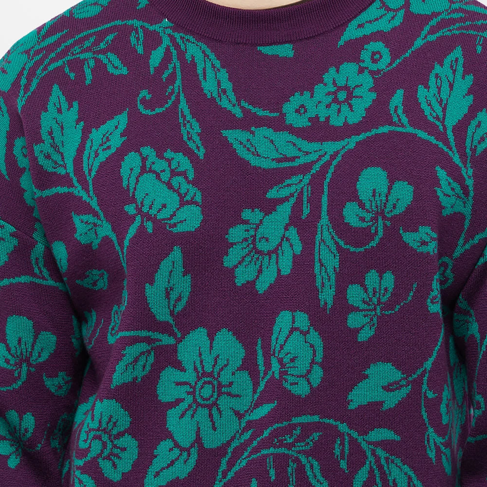 Drole De Monsieur Drôle De Monsieur Floral Crew Knit 5 Drole De Monsieur Drôle De Monsieur Floral Crew Knit - Image 5