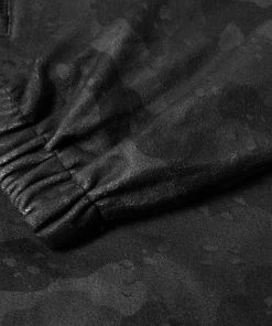 STAMPD Tonal Camo Micro Fleece Pullover Jacket -Outlet Sweaters Store 11 11 2021 EC SLA M2801JK CMO 3 1