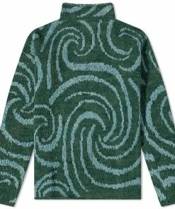 Story Mfg. Twinsun Spiral Hand Roll Neck Knit