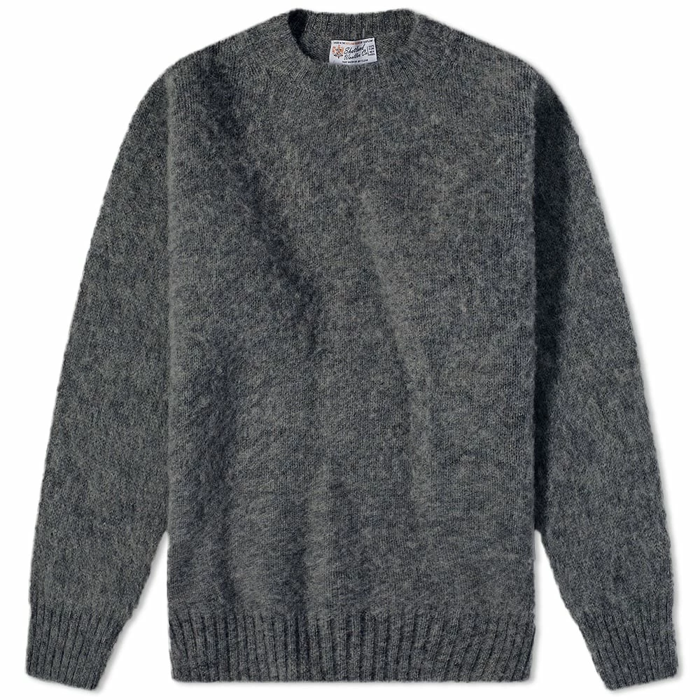 Shetland Woollen Co. Shaggy Crew Knit 1 Shetland Woollen Co. Shaggy Crew Knit