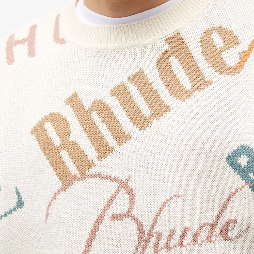 Rhude Jacquard Logo Knit 5 Rhude Jacquard Logo Knit - Image 5