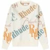 Rhude Jacquard Logo Knit