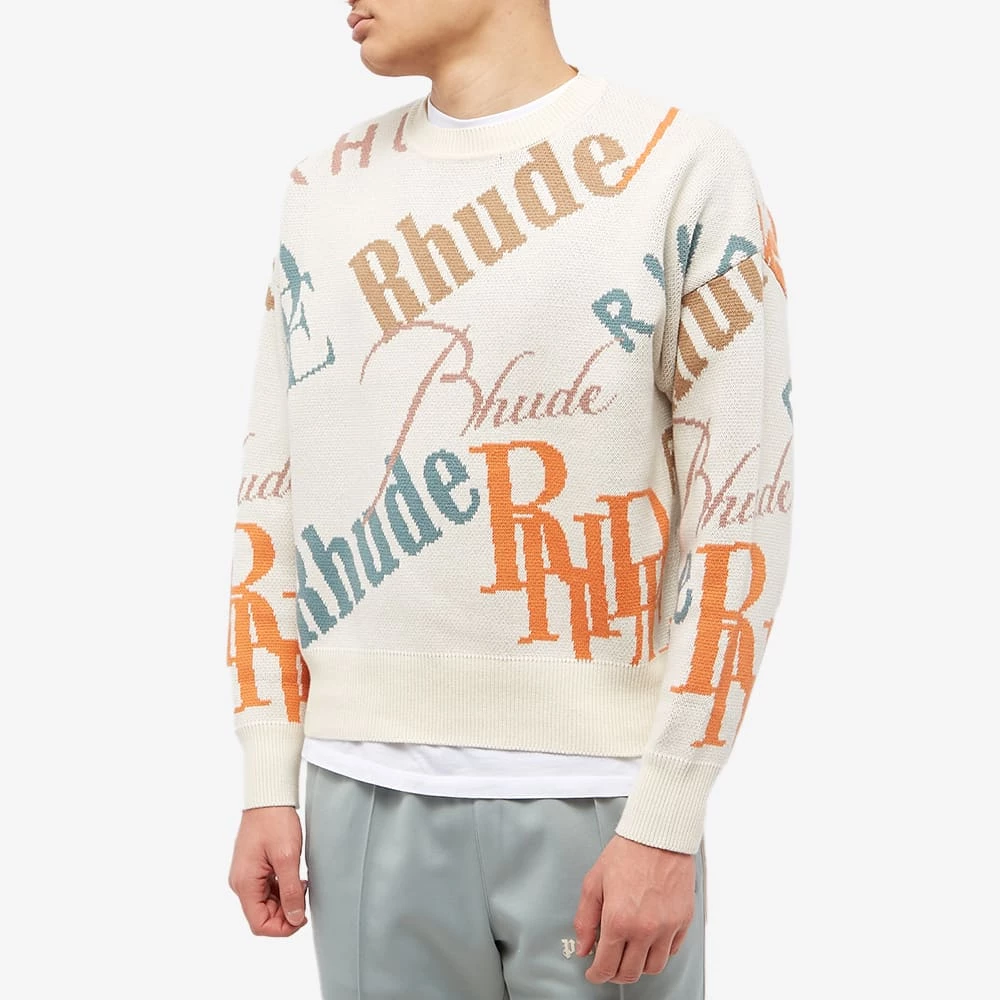 Rhude Jacquard Logo Knit 2 Rhude Jacquard Logo Knit - Image 2