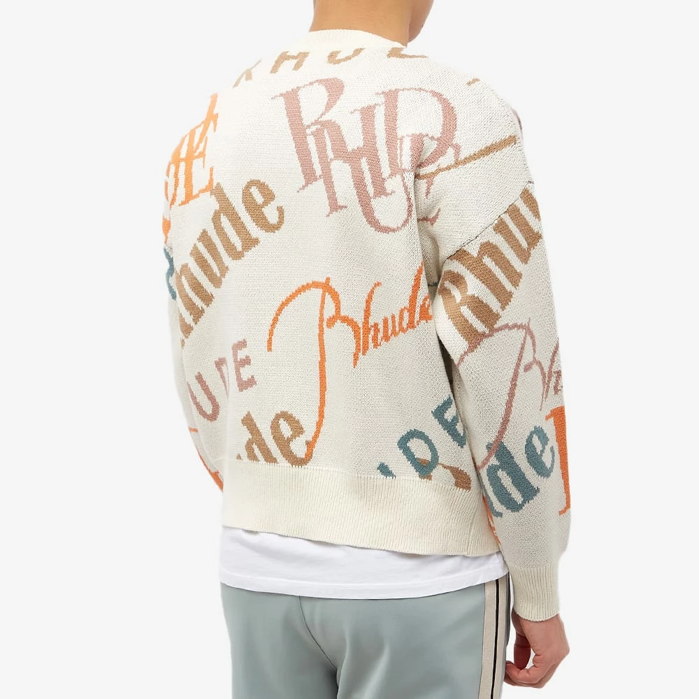 Rhude Jacquard Logo Knit 3 Rhude Jacquard Logo Knit - Image 3