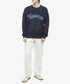 Versace Varsity Intarsia Knit 9 Versace Varsity Intarsia Knit -Outlet Sweaters Store 12 01 2023 SI 1007805 1A05531 1UE40 m9 1