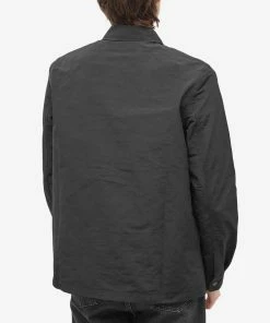 Barbour International Cylinder Overshirt 7 Barbour International Cylinder Overshirt -Outlet Sweaters Store 12 01 23 TC MOS0266BK31 8 1