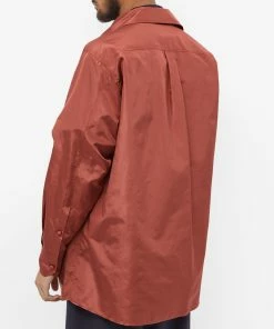 Valentino Taffeta Shirt -Outlet Sweaters Store 12 04 2022 SI XV0ABJ608E3 956 3 1