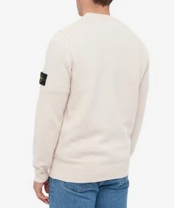 Stone Island Lambswool Crew Neck Knit -Outlet Sweaters Store 12 09 2022 ec 7715508a3 v0080 8