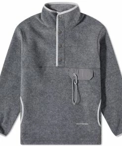 And Wander Wool Fleece Pullover