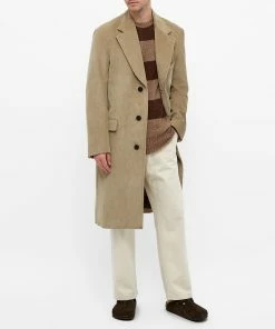 YMC Brushed Lambswool Knit -Outlet Sweaters Store 12 11 2021 LL P8RMD BRN m5 1