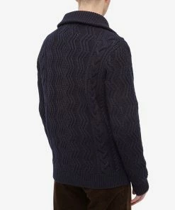 NN07 Roman Half Zip Cable Knit -Outlet Sweaters Store 12 11 2021 TC 2186336671 200 8 1