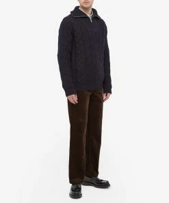 NN07 Roman Half Zip Cable Knit -Outlet Sweaters Store 12 11 2021 TC 2186336671 200 m9 1