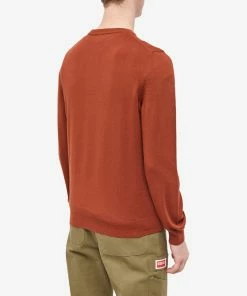 A.P.C. A.P.C Sylvain Logo Crew Knit -Outlet Sweaters Store 12 12 2022 AW COGDH H23164 WHI 8 1