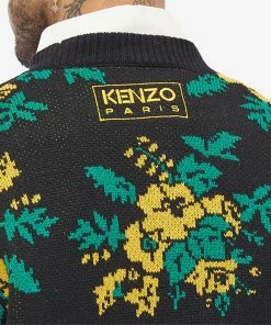 Kenzo Pop Bouquet Crew Knit -Outlet Sweaters Store 12 12 2022 KB FC65PU351CCA 99J 10 1