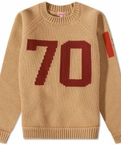 Kenzo Back Intarsia Crew Knit