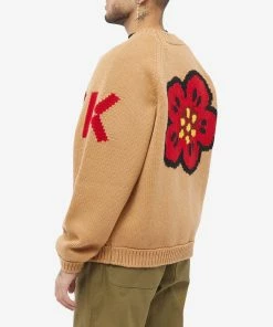 Kenzo Back Intarsia Crew Knit -Outlet Sweaters Store 12 12 2022 KD FC65PU3153BA14 8 1