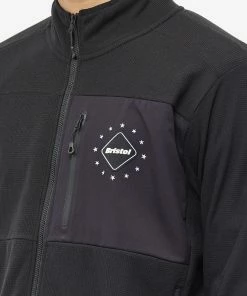 F.C. Real Bristol FC Real Bristol Polartec Fleece Zip Jacket 9 F.C. Real Bristol FC Real Bristol Polartec Fleece Zip Jacket -Outlet Sweaters Store 12 12 2022 LL FCRB 222046 BK 5 1