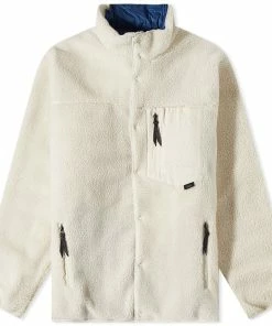 Manastash X Taion Reversible Fleece Down Jacket