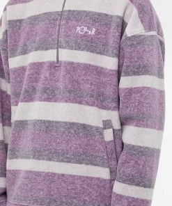 Polar Skate Co. Stripe Fleece Pullover 9 Polar Skate Co. Stripe Fleece Pullover -Outlet Sweaters Store 12 12 2022 NS PSC STRPFLCPLVR LPL 10 1