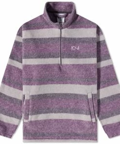 Polar Skate Co. Stripe Fleece Pullover