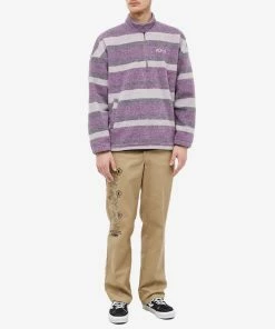 Polar Skate Co. Stripe Fleece Pullover 8 Polar Skate Co. Stripe Fleece Pullover -Outlet Sweaters Store 12 12 2022 NS PSC STRPFLCPLVR LPL m9 1
