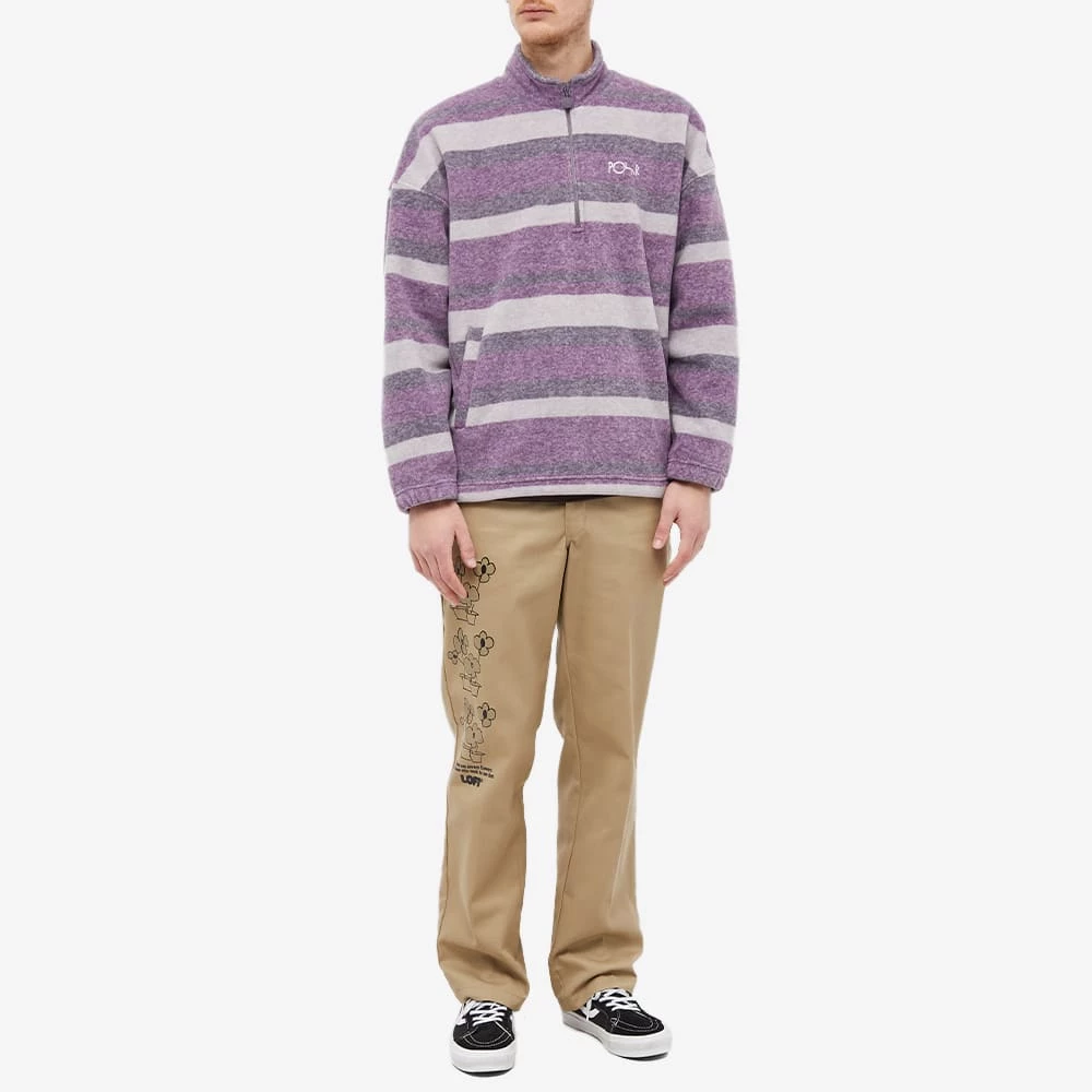 Polar Skate Co. Stripe Fleece Pullover 4 Polar Skate Co. Stripe Fleece Pullover - Image 4