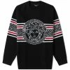 Versace Medusa Intarsia Crew Knit