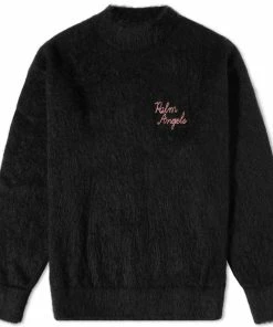 Palm Angels Back Palm Mohair Knit