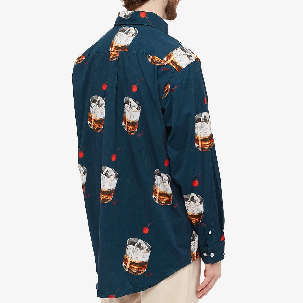 Drole De Monsieur Drôle De Monsieur Cocktail Button Down Shirt 3 Drole De Monsieur Drôle De Monsieur Cocktail Button Down Shirt - Image 3