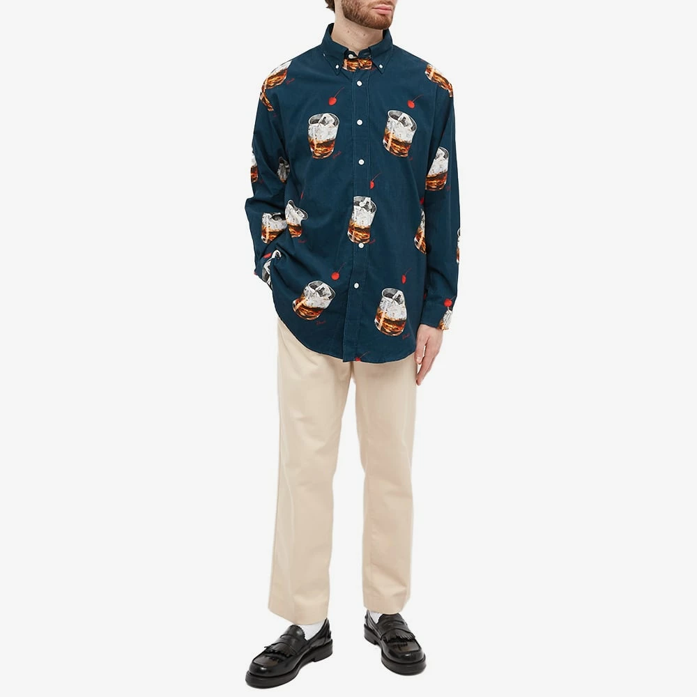 Drole De Monsieur Drôle De Monsieur Cocktail Button Down Shirt 5 Drole De Monsieur Drôle De Monsieur Cocktail Button Down Shirt - Image 5