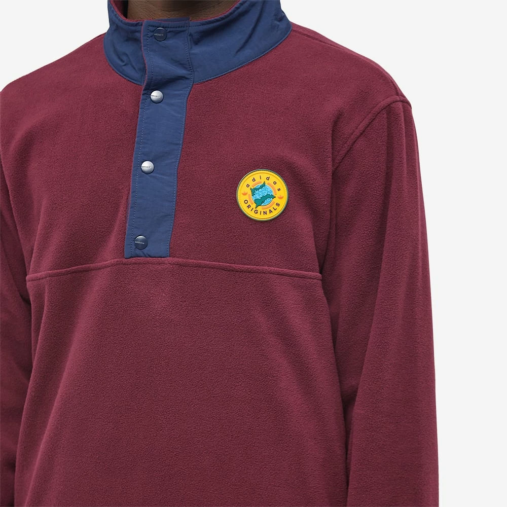 Adidas Wander Hour Snap Fleece 5 Adidas Wander Hour Snap Fleece - Image 5