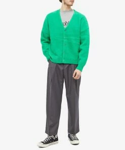 Stussy Shaggy Cardigan -Outlet Sweaters Store 13 12 2022 JA 117094 KELL m9 1