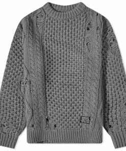Neighborhood Savage Cable Sweater