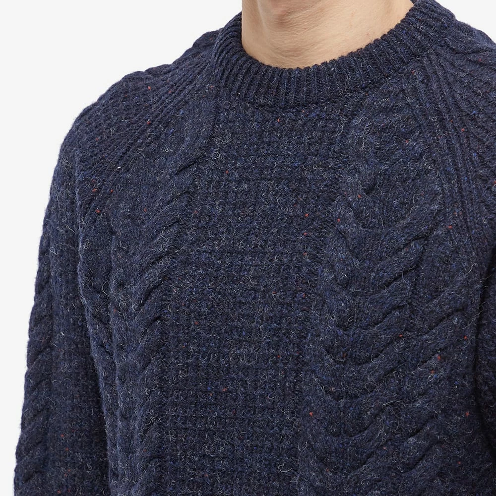 Sunspel Textured Donegal Jumper 5 Sunspel Textured Donegal Jumper - Image 5