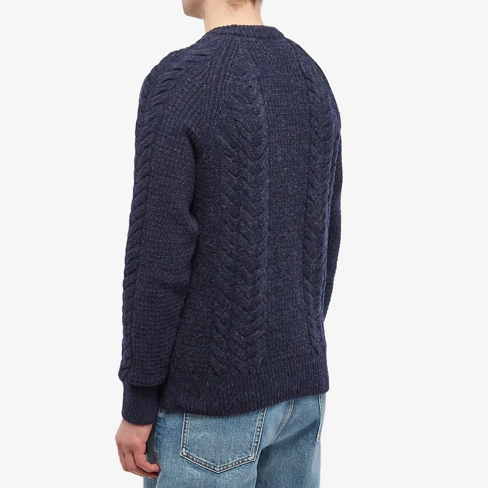 Sunspel Textured Donegal Jumper 3 Sunspel Textured Donegal Jumper - Image 3