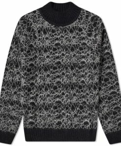Saint Laurent Mohair Mix Crew Knit