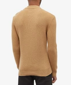 A.P.C. Alan Sleeve Logo Knit 10 A.P.C. Alan Sleeve Logo Knit -Outlet Sweaters Store 14 09 2021 TH WVBBJ H23061 CAB 5 1